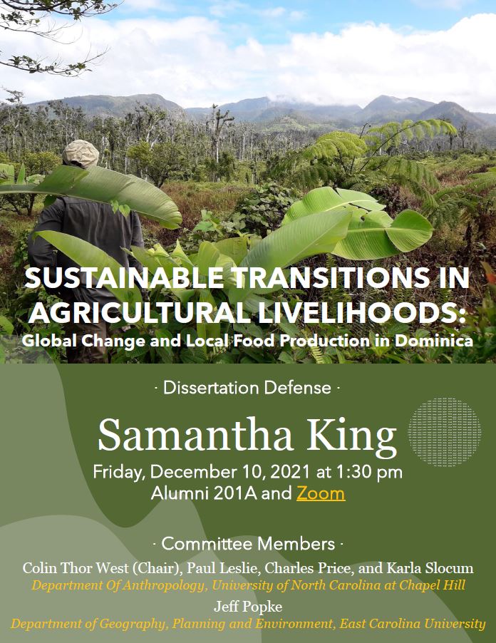 Dissertation Defense Friday, December 10,&nbsp;2021